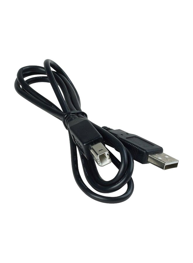 كابل USB للطابعة أسود